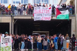 Occupation propalestinienne à l'EPFL - 2024